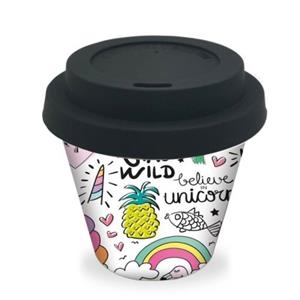 MINI TASSA BAMBU IDRINK 90 ML UNICORNI | 8052877045532 | Llibreria La Gralla | Llibreria online de Granollers