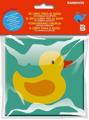 ANIMALES ACUÁTICOS MI LIBRO PARA EL BAÑO - | 9789403227566 | VVAA | Llibreria La Gralla | Librería online de Granollers