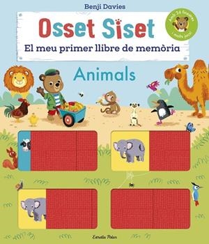 OSSET SISET. EL MEU PRIMER LLIBRE DE MEMÒRIA. ANIMALS | 9788413890906 | DAVIES, BENJI | Llibreria La Gralla | Librería online de Granollers