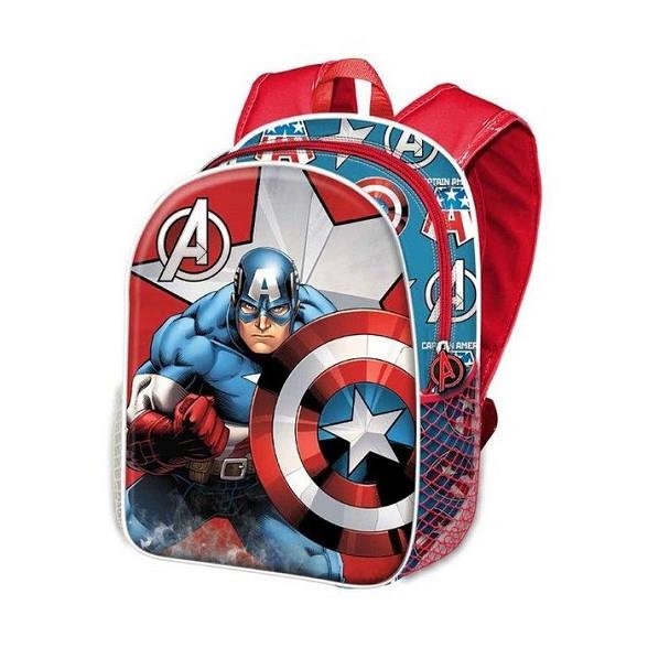 MOTXILLA MARVEL CAPITA AMERICA GRAVITY PETITA | 8445118032529 | WAKMO3252 | Llibreria La Gralla | Llibreria online de Granollers