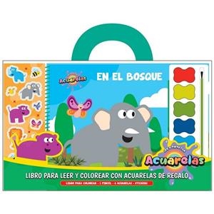 EN EL BOSQUE. LIBROS PARA LEER Y COLOREAR CON ACUARELAS. | 9788418697838 | A.A | Llibreria La Gralla | Librería online de Granollers