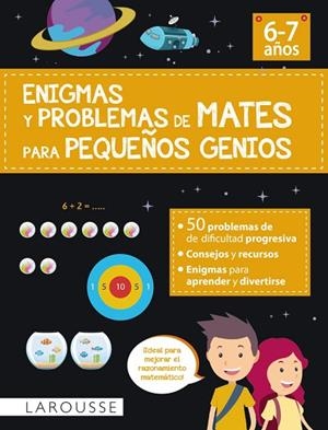 ENIGMAS Y PROBLEMAS DE MATES PARA PEQUEÑOS GENIOS (6-7 AÑOS) | 9788418882869 | URVOY, DELPHINE | Llibreria La Gralla | Librería online de Granollers