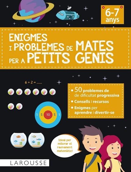 ENIGMES I PROBLEMES DE MATES PER A PETITS GENIS (6-7 ANYS) | 9788418882876 | URVOY, DELPHINE | Llibreria La Gralla | Librería online de Granollers