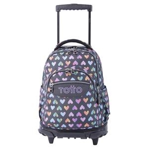 MOTXILLA RODES BOMPER RENGLONES TOTTO RENGLONES NEGRA CORS COLORS | 7704758568951 | TOTMA03ECO0062210P3YJ | Llibreria La Gralla | Llibreria online de Granollers