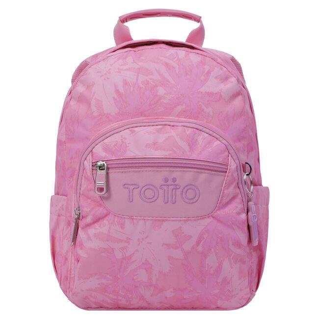 MOTXILLA TOTTO TEMPERA PALMERES ROSA | 7704758569538 | TOTMA04ECO003210J8IE | Llibreria La Gralla | Llibreria online de Granollers