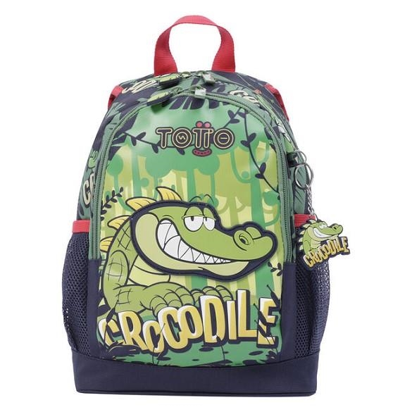MOTXILLA TOTTO KROCK S CROCODILE | 7704758562836 | TOTMJ04KRC00122102JTS | Llibreria La Gralla | Librería online de Granollers