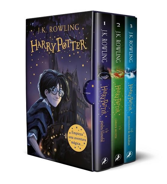 HARRY POTTER (BOLSILLO EDICIÓN ESTUCHE CON LOS 3 PRIMEROS VOLÚMENES) | 9788418796180 | ROWLING, J.K. | Llibreria La Gralla | Llibreria online de Granollers