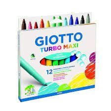 RETOLADOR 12 UNITATS GIOTTO TURBO MAXI | 8000825453007 | 454000 | Llibreria La Gralla | Librería online de Granollers