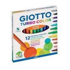 RETOLADORS 12 UNITATS GIOTTO TURBO COLOR | 8000825411007 | 416000 | Llibreria La Gralla | Librería online de Granollers