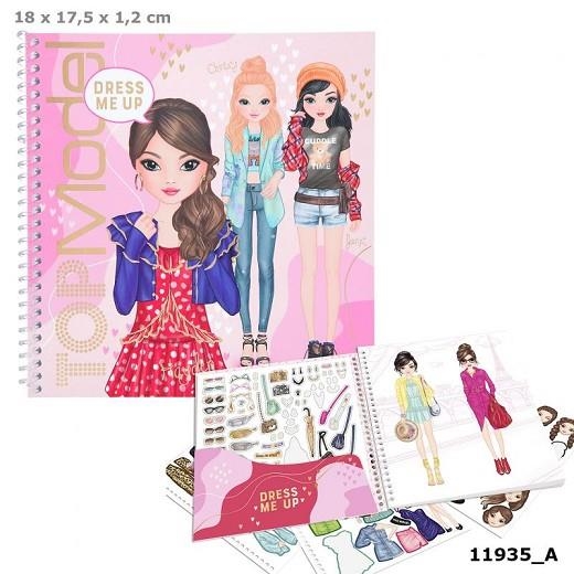 QUADERN TOP MODEL DRESS ME UP CALCAMONIES  | 4010070612054 | TOP11935A | Llibreria La Gralla | Llibreria online de Granollers