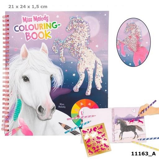 QUADERN TOP MODEL MISS MELODY COLOURING BOOK | 4010070560515 | TOP11163A1 | Llibreria La Gralla | Llibreria online de Granollers