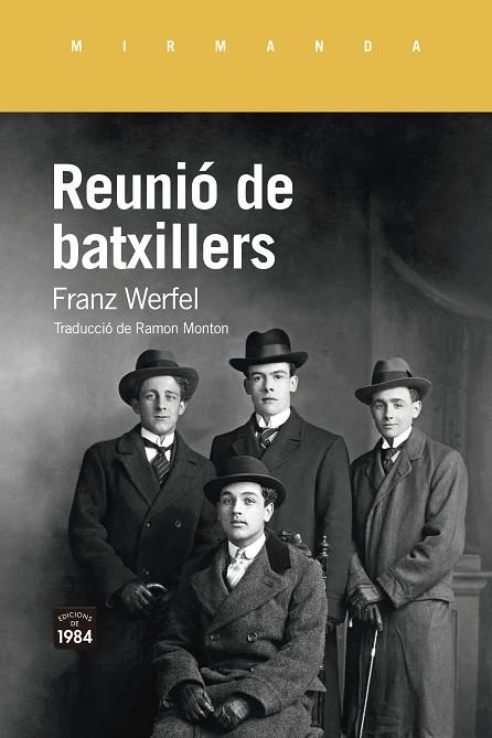 REUNIÓ DE BATXILLERS | 9788418858178 | WERFEL, FRANZ | Llibreria La Gralla | Llibreria online de Granollers