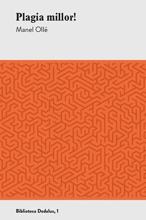 PLAGIA MILLOR! | 9788417339968 | OLLÉ, MANEL | Llibreria La Gralla | Librería online de Granollers