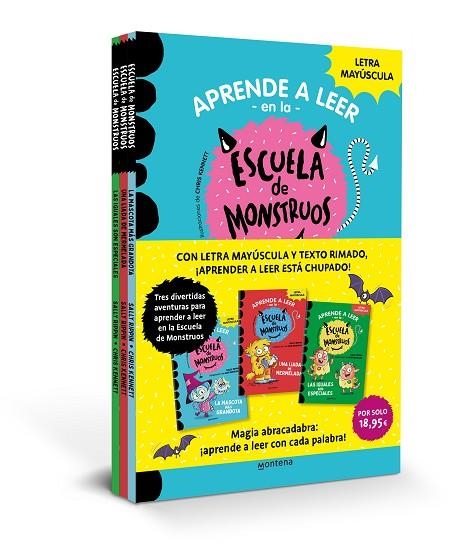 PACK APRENDER A LEER EN LA ESCUELA DE MONSTRUOS (LIBROS 1-3) | 9788419169983 | RIPPIN, SALLY / BENEGAS, MAR | Llibreria La Gralla | Librería online de Granollers