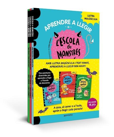 PACK APRENDRE A LLEGIR A L'ESCOLA DE MONSTRES (LLIBRES 1-3) | 9788419169990 | RIPPIN, SALLY / COT, JÚLIA | Llibreria La Gralla | Llibreria online de Granollers