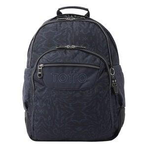 MOTXILLA TOTTO CRAYOLES ESTAMPADA BLAVA FOSCA | 7704758570077 | TOTMA04ECO0292210N3JG | Llibreria La Gralla | Llibreria online de Granollers