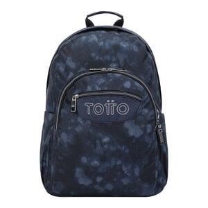 MOTXILLA TOTTO ACUARELES NOI BLAVA/NEGRA | 7704758569897 | TOTMA04ECO0212210N3JK | Llibreria La Gralla | Llibreria online de Granollers