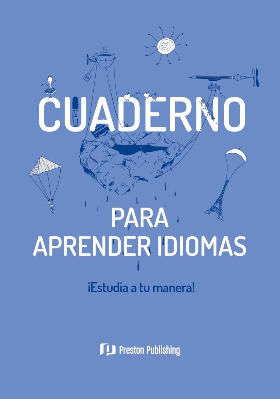 CUADERNO PARA APRENDER IDIOMAS AZUL | 9788366384880 | AA.VV | Llibreria La Gralla | Llibreria online de Granollers