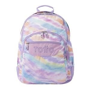 MOTXILLA TOTTO CRAYOLES TIE DYE COLORS | 7704758570046 | TOTMA04ECO0292210N8IC | Llibreria La Gralla | Librería online de Granollers