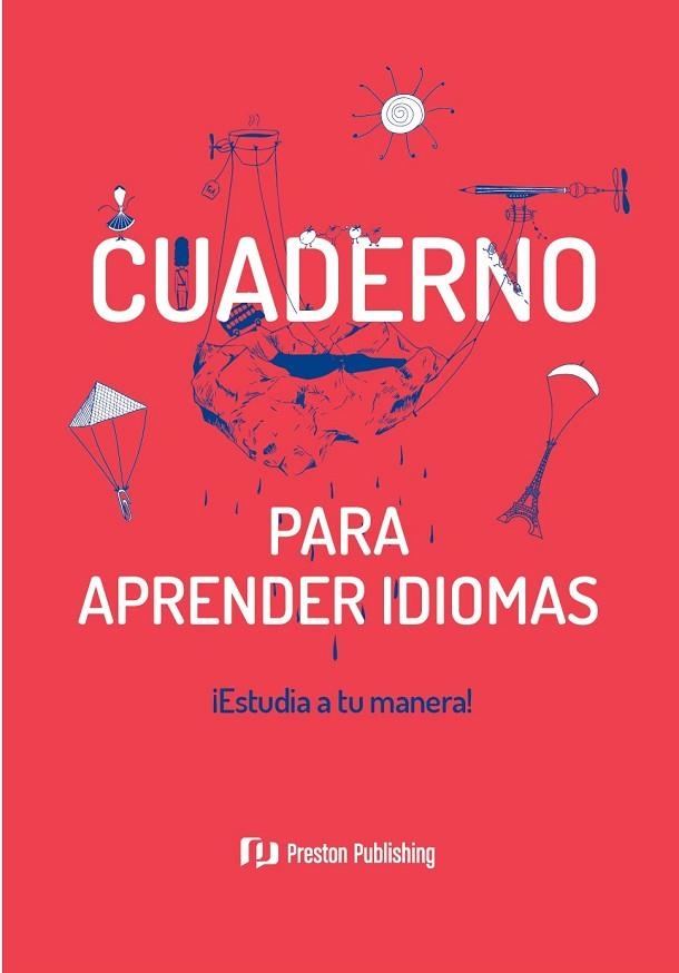 CUADERNO PARA APRENDER IDIOMAS ROJO | 9788366384873 | AA.VV | Llibreria La Gralla | Llibreria online de Granollers