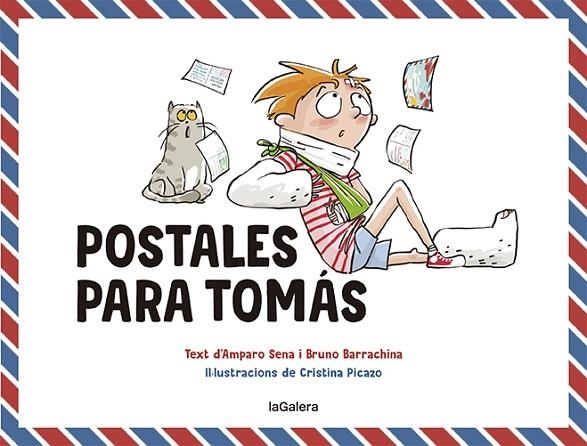 POSTALES PARA TOMÁS | 9788424672614 | SENA, AMPARO / BARRACHINA, BRUNO | Llibreria La Gralla | Librería online de Granollers