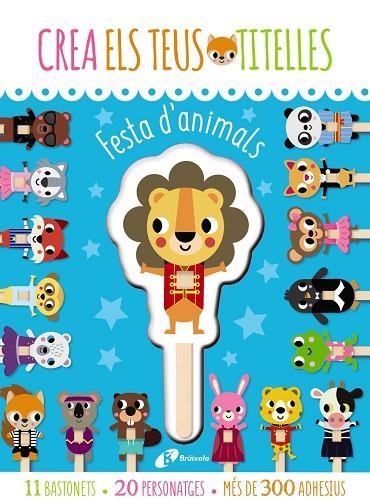 CREA ELS TEUS TITELLES. FESTA D'ANIMALS | 9788413491363 | AA.VV. | Llibreria La Gralla | Librería online de Granollers
