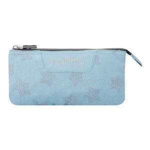PORTATOT TRIPLE TOTTO BLAU ESTRELLES | 7704758566704 | AC52ECO012-2210Z-3DQ | Llibreria La Gralla | Librería online de Granollers