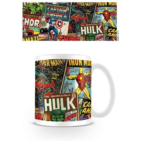 TAZA DESAYUNO MARVEL PORTADAS | 5050574234443 | PYRAMID | Llibreria La Gralla | Llibreria online de Granollers