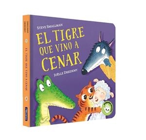TIGRE QUE VINO A CENAR, EL (LA OVEJITA QUE VINO A CENAR. PEQUEÑAS MANITAS) | 9788448859640 | SMALLMAN, STEVE / DREIDEMY, JOËLLE | Llibreria La Gralla | Llibreria online de Granollers