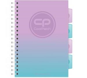 LLIBRETA A5 COOLPACK GRADIENT BLUEBERRY | 5903686304750 | COO04750CP | Llibreria La Gralla | Llibreria online de Granollers