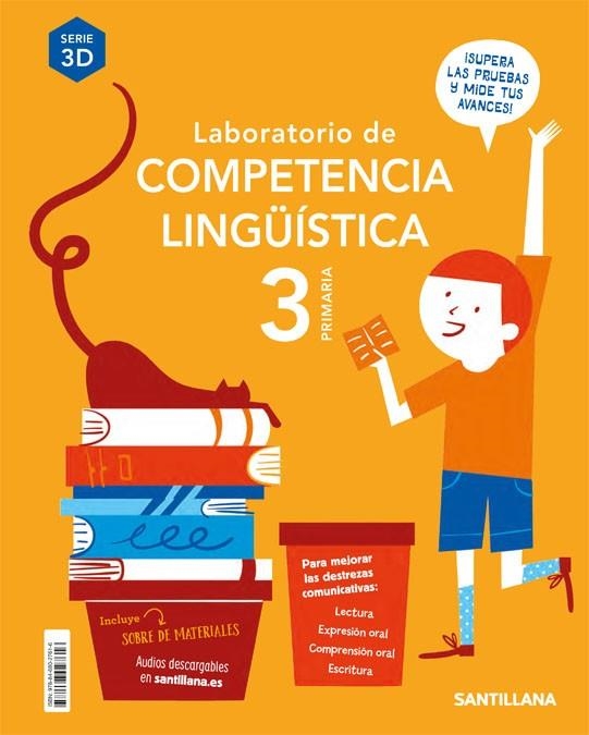 LABORATORIO DE COMPETENCIA LINGÜÍSTICA 3D 3 PRIMARIA | 9788468027616 | VVAA | Llibreria La Gralla | Llibreria online de Granollers