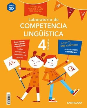 LABORATORIO DE COMPETENCIA LINGUISTICA SERIE 3D 4 PRIMARIA | 9788468019574 | VVAA | Llibreria La Gralla | Llibreria online de Granollers