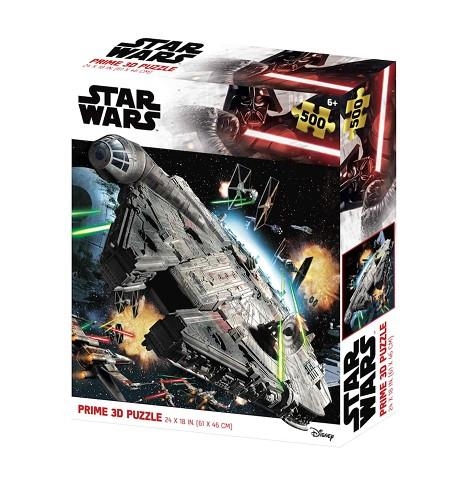 PUZLE HALCON MILENARIO 500 PIEZAS STAR WARS PRIME 3D ADULT PUZZLES 32607 | 6708893260740 | 4D CITY ESCAPE | Llibreria La Gralla | Librería online de Granollers