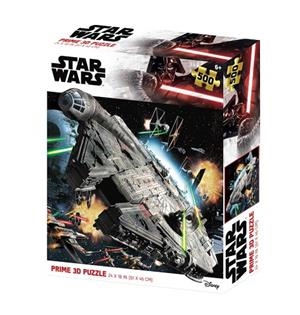 PUZLE HALCON MILENARIO 500 PIEZAS STAR WARS PRIME 3D ADULT PUZZLES 32607 | 6708893260740 | 4D CITY ESCAPE | Llibreria La Gralla | Llibreria online de Granollers