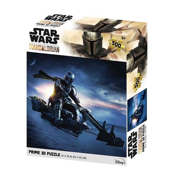 PUZLE THE MANDALORIAN 500 PIEZAS SW THE MANDALORIAN PRIME 3D ADULT PUZZLES 32640 | 6708893264014 | 4D CITY ESCAPES | Llibreria La Gralla | Librería online de Granollers