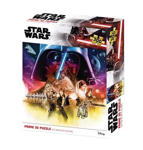 PUZLE STAR WARS CLASSIC 300 PIEZAS STAR WARS PRIME 3D KIDS PUZZLES 33148 | 6708893314818 | 4D CITY ESCAPES | Llibreria La Gralla | Llibreria online de Granollers