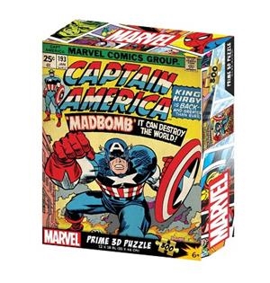 PUZLE MARVEL COMICS CAPT AMERICA #2 300 PIEZAS PORTADAS MARVEL PRIME 3D KIDS PUZZLES 31757 | 6708893317574 | 4D CITY ESCAPES | Llibreria La Gralla | Llibreria online de Granollers