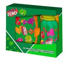 SET CANTIMPLORA I TAPER INFANTIL DINO CRAZY | 8435507838252 | Llibreria La Gralla | Llibreria online de Granollers