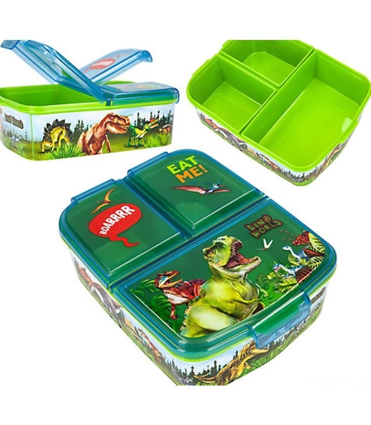 TAPER DINO WORLD 3 COMPARTIMENTS | 4010070600464 | TOP11699 | Llibreria La Gralla | Llibreria online de Granollers