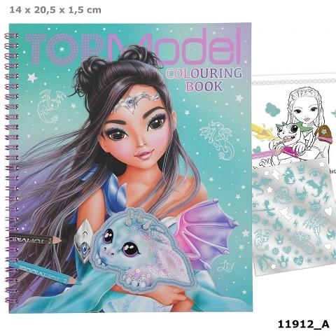 QUADERN TOP MODEL PINTAR PRINCESES I DRACS | 4010070610333 | TOP11912 | Llibreria La Gralla | Llibreria online de Granollers