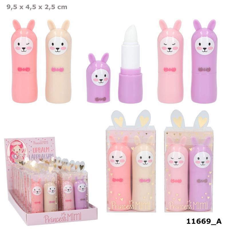 PACK 2 BÀLSAMS LABIALS TOP MODEL | 4010070596248 | TOP11669 | Llibreria La Gralla | Llibreria online de Granollers