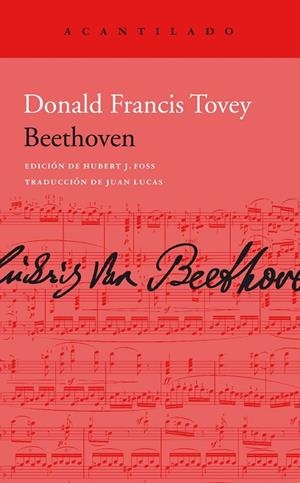 BEETHOVEN | 9788418370946 | TOVEY, DONALD FRANCIS | Llibreria La Gralla | Librería online de Granollers