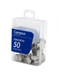 XINXETES NIQUELADES CAMPUS 50 UN. | 8426307312431 | M03172 | Llibreria La Gralla | Librería online de Granollers