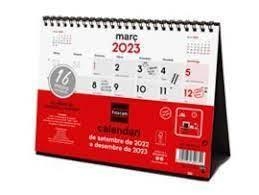 CALENDARI 2022-23 FINOCAM SOBRETAULA S ESCRIURE | 8422952340751 | 78201 | Llibreria La Gralla | Librería online de Granollers
