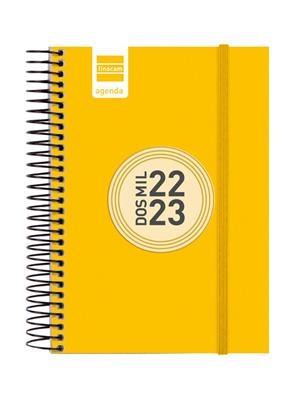 AGENDA ESCOLAR 2022-23 FINOCAM 1/8 DP ESP. LABEL COLORS | 8422952336778 | 63337 | Llibreria La Gralla | Librería online de Granollers