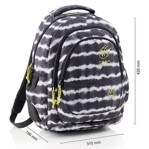 MOTXILLA MIQUELRIUS TRIPLE BERLIN BLACK TIE DYE  | 8422593162620 | Llibreria La Gralla | Llibreria online de Granollers