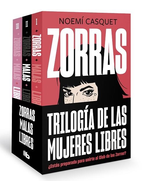 TRILOGÍA ZORRAS PACK  (CONTIENE LOS TÍTULOS: ZORRAS | MALAS | LIBRES) | 9788413145556 | CASQUET, NOEMÍ | Llibreria La Gralla | Librería online de Granollers