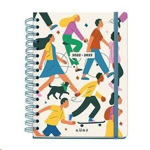 AGENDA ESCOLAR 22-23 MIQUELRIUS ESCOLAR PLUS SV A5 CAT KÜOZ | 8422593267318 | MR26759 | Llibreria La Gralla | Librería online de Granollers