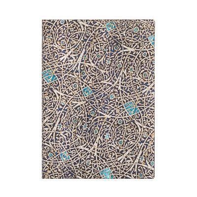 LLIBRETA PAPERBLANKS FLEXI MIDI UNLINED MOORISH MOSAIC GRANADA TURQUOISE | 9781439782170 | Llibreria La Gralla | Llibreria online de Granollers
