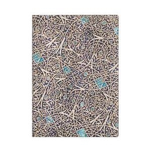 LLIBRETA PAPERBLANKS FLEXI MIDI UNLINED MOORISH MOSAIC GRANADA TURQUOISE | 9781439782170 | Llibreria La Gralla | Llibreria online de Granollers